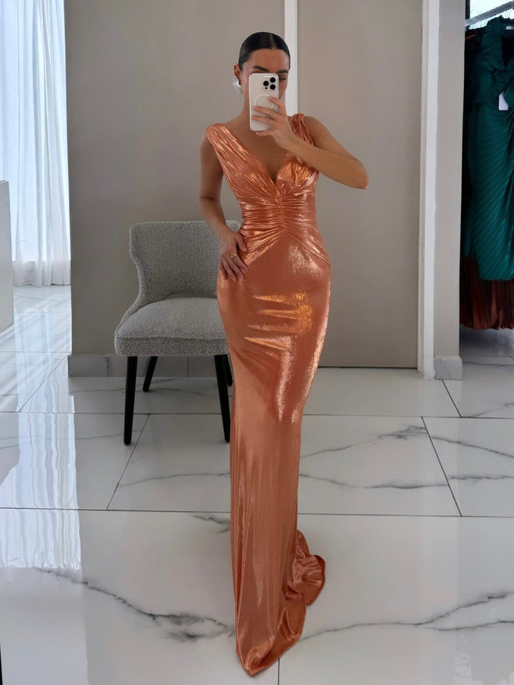 META ORANGE DRESS