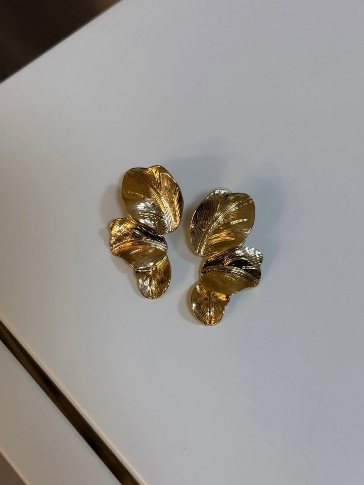 SIL GOLD EARRINGS