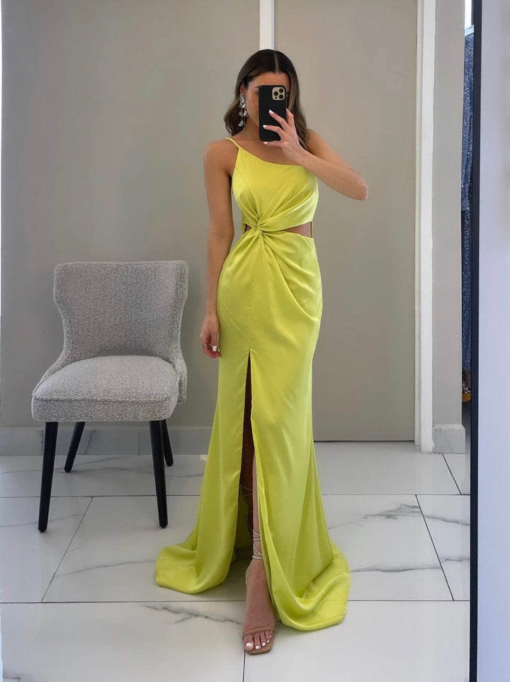 KENIA LIME DRESS