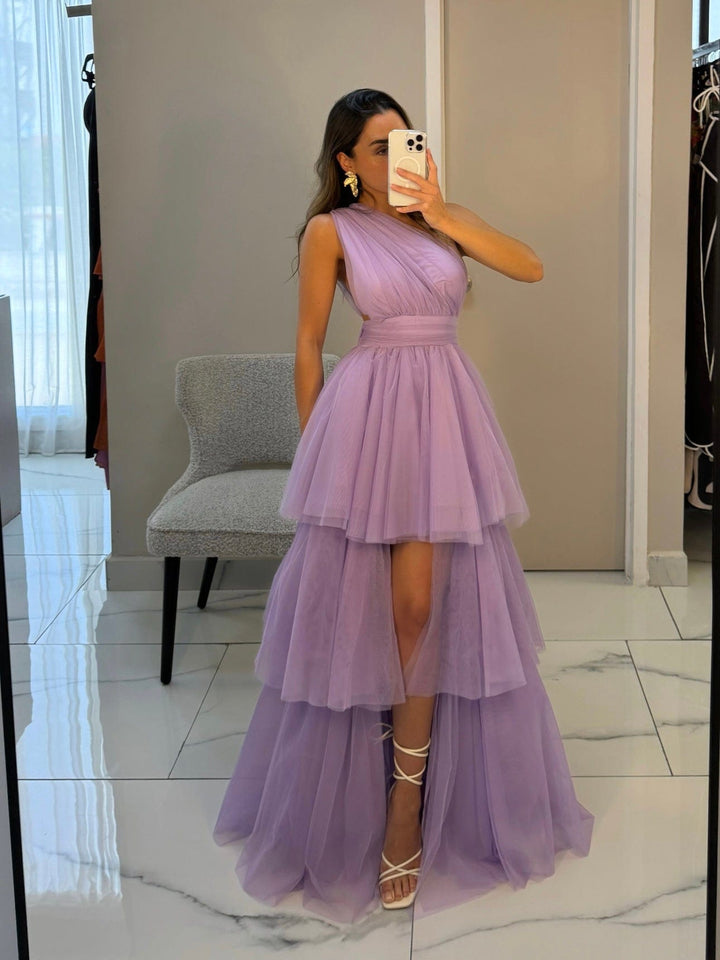 CLOE LAVANDER DRESS