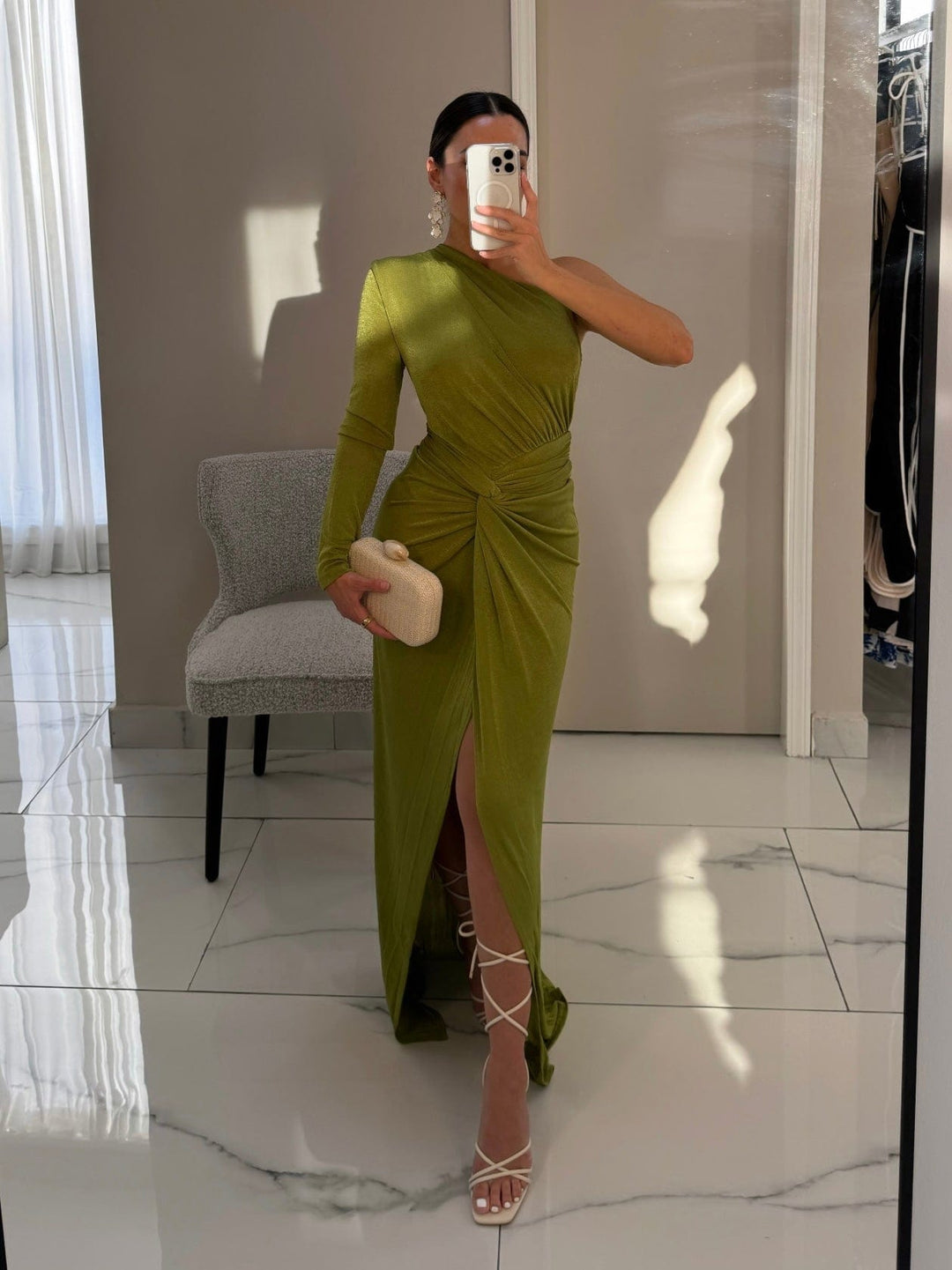 CHIARA GREEN DRESS