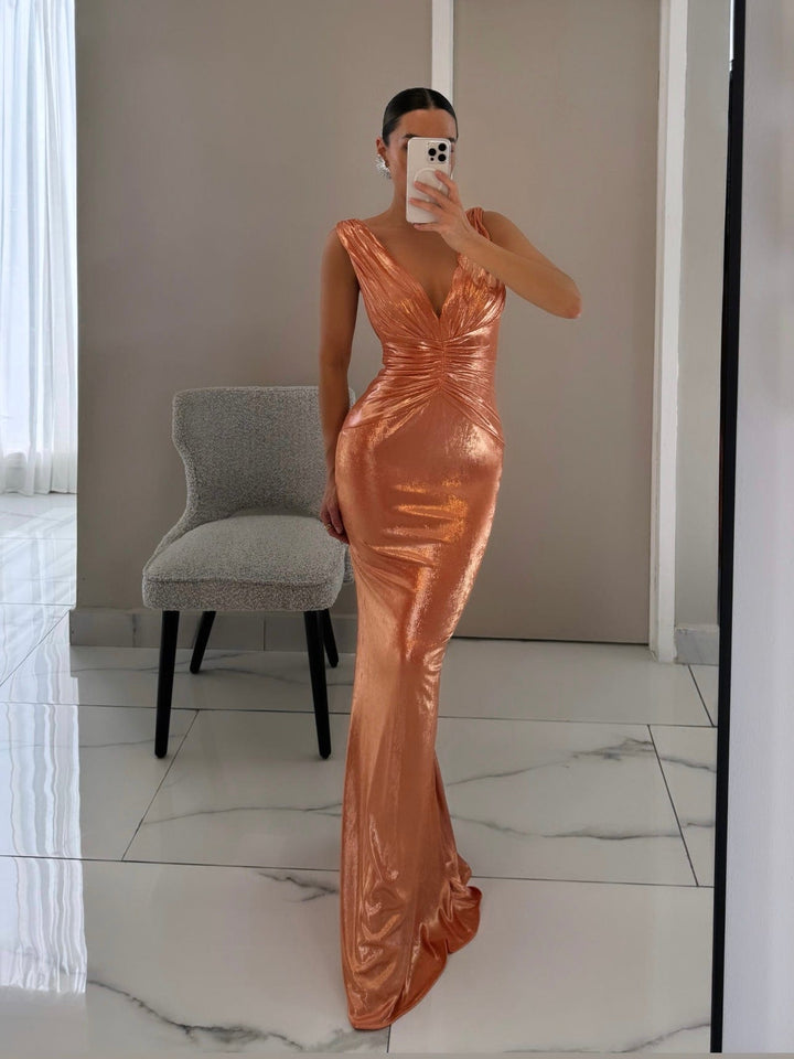 META ORANGE DRESS