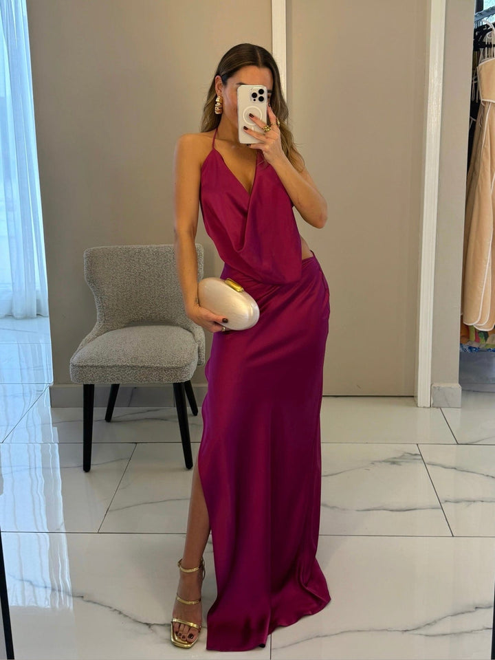 DAIRA MAGENTA DRESS