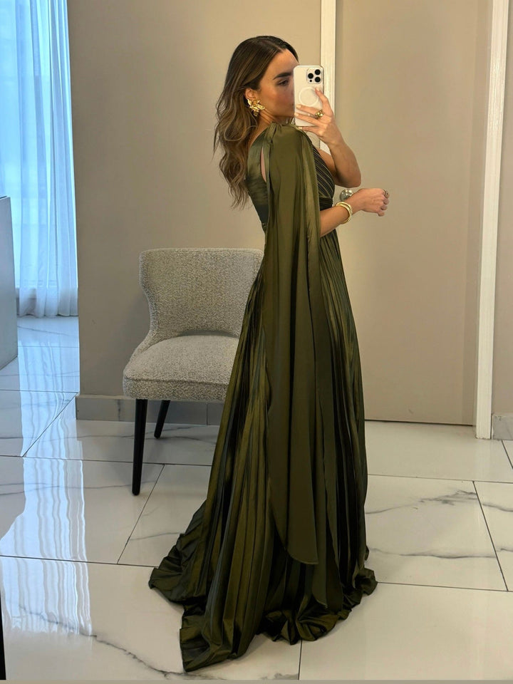 ADELE GREEN DRESS