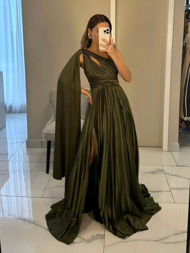 ADELE GREEN DRESS