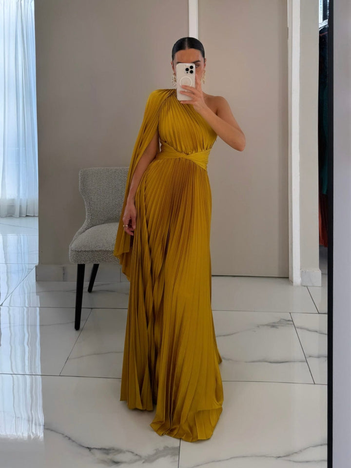 SARA GOLD DRESS