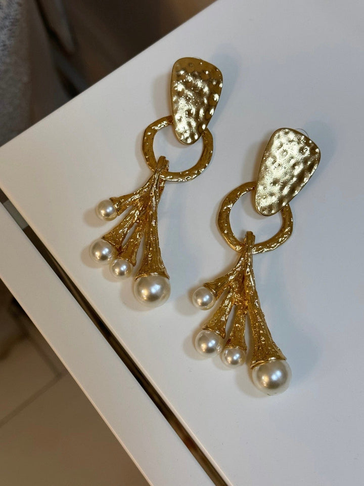 GIA GOLD EARRINGS