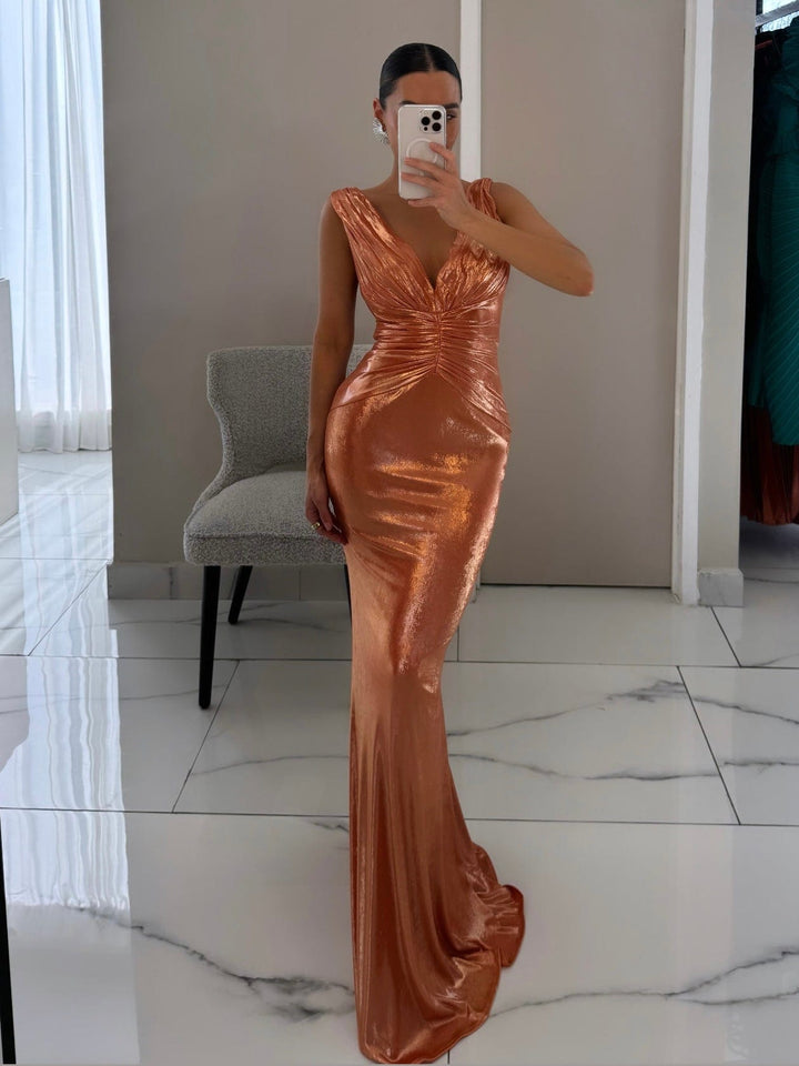 META ORANGE DRESS