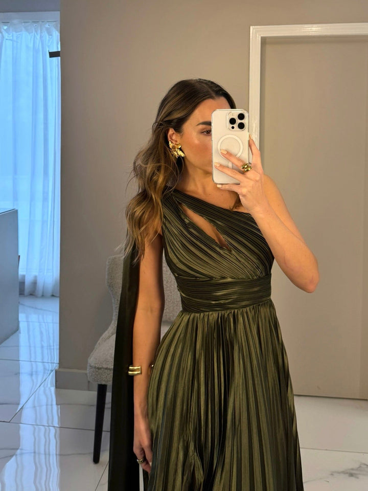 ADELE GREEN DRESS