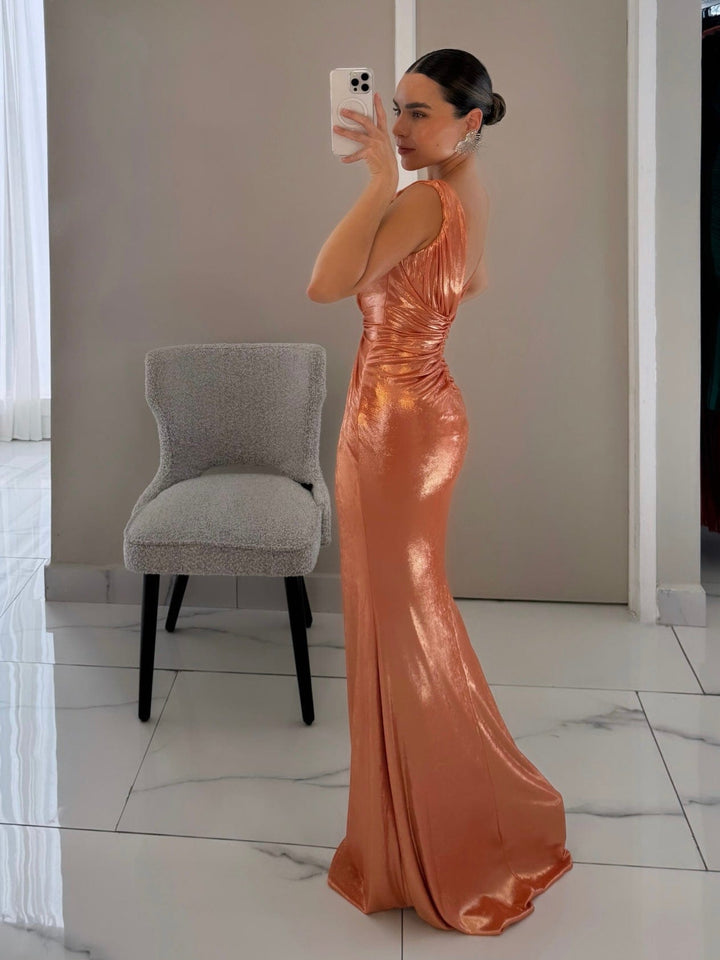 META ORANGE DRESS