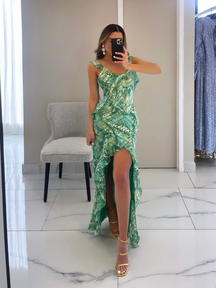 PERLA GREEN DRESS