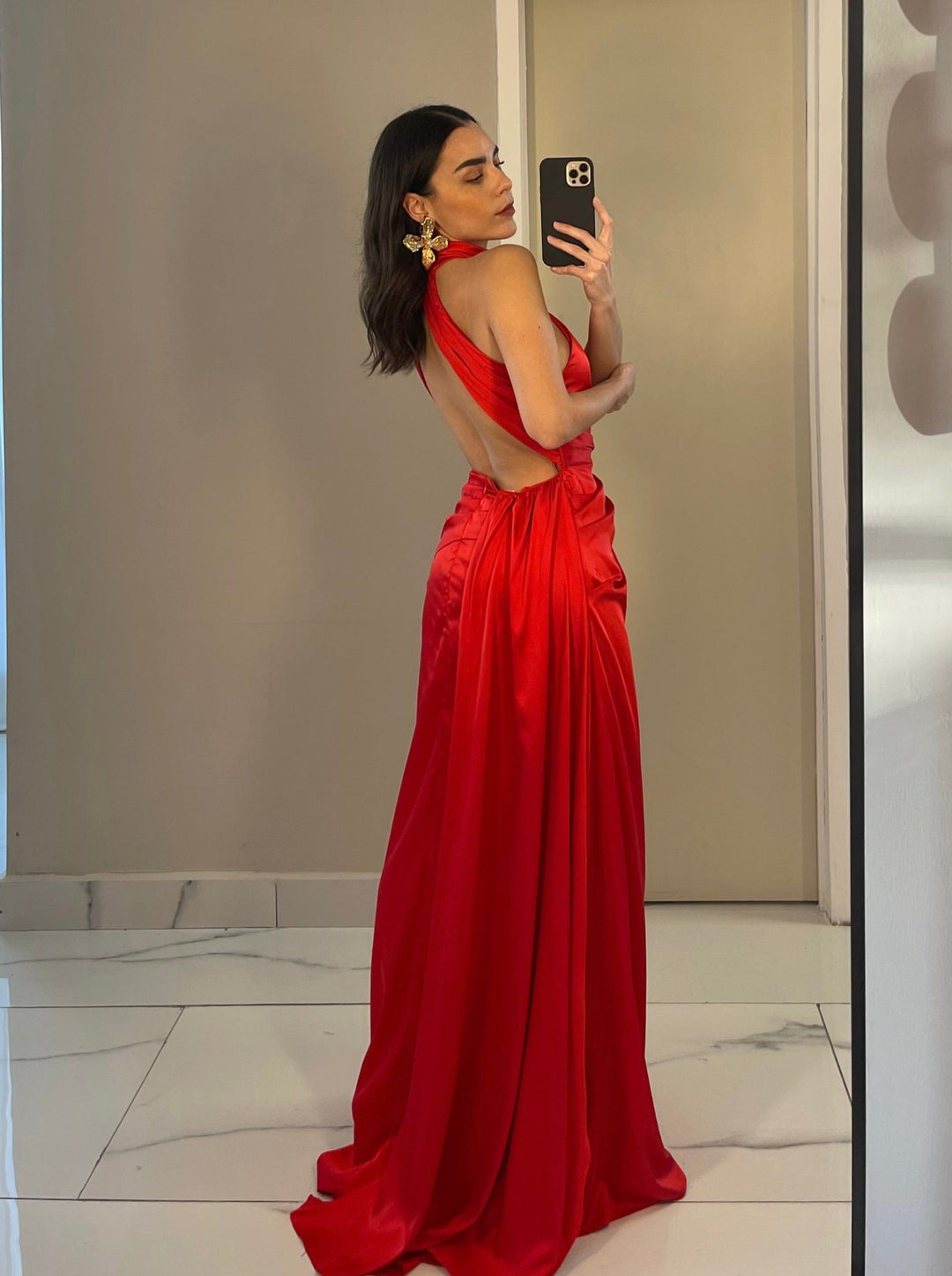 AMELIA RED DRESS