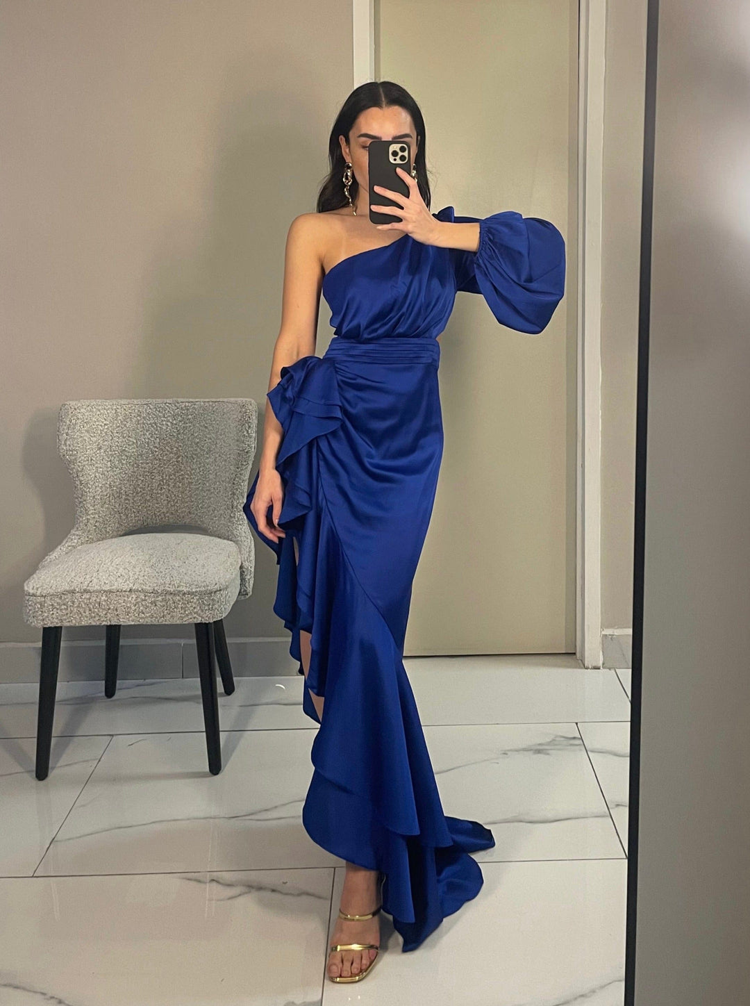 LISA BLUE DRESS