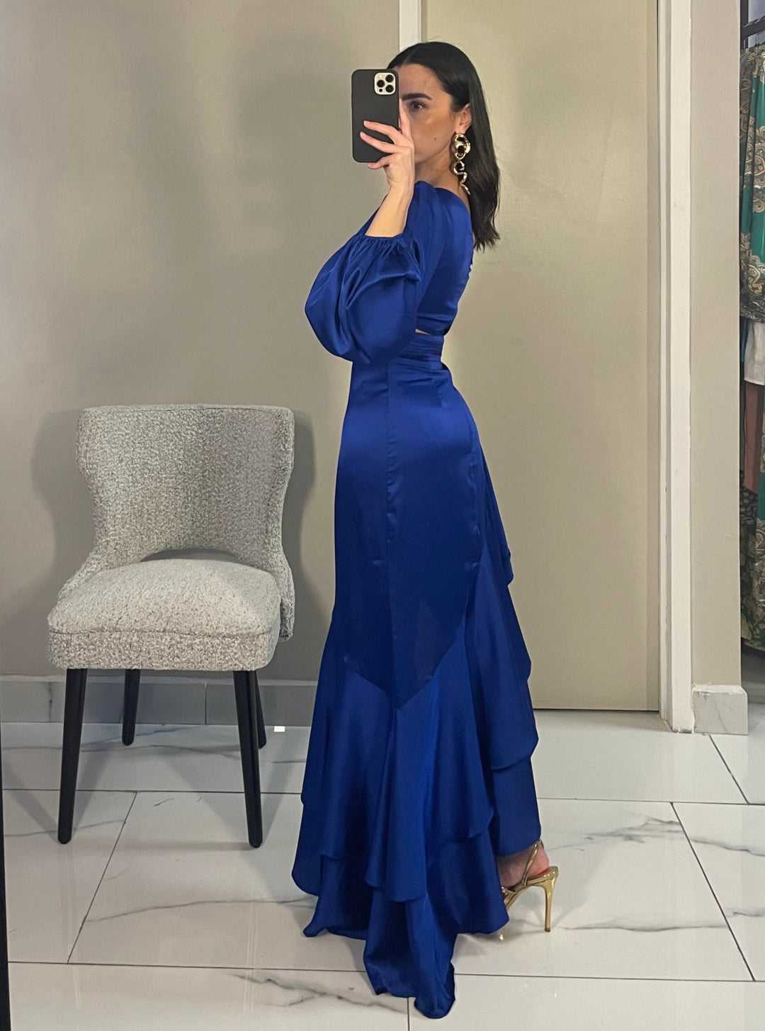 LISA BLUE DRESS