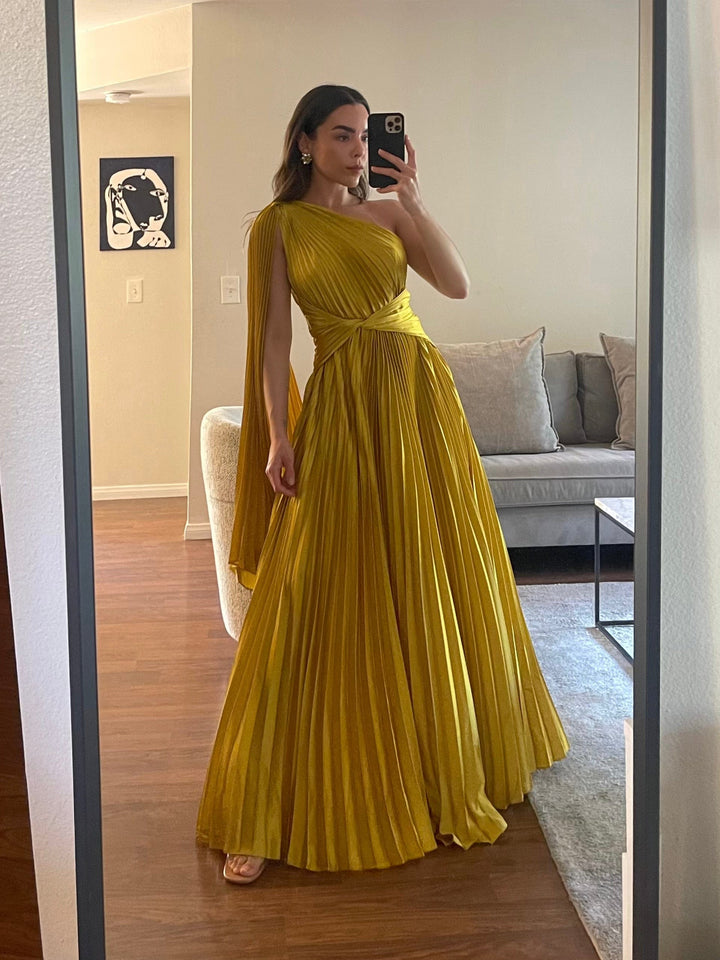 SARA GOLD DRESS
