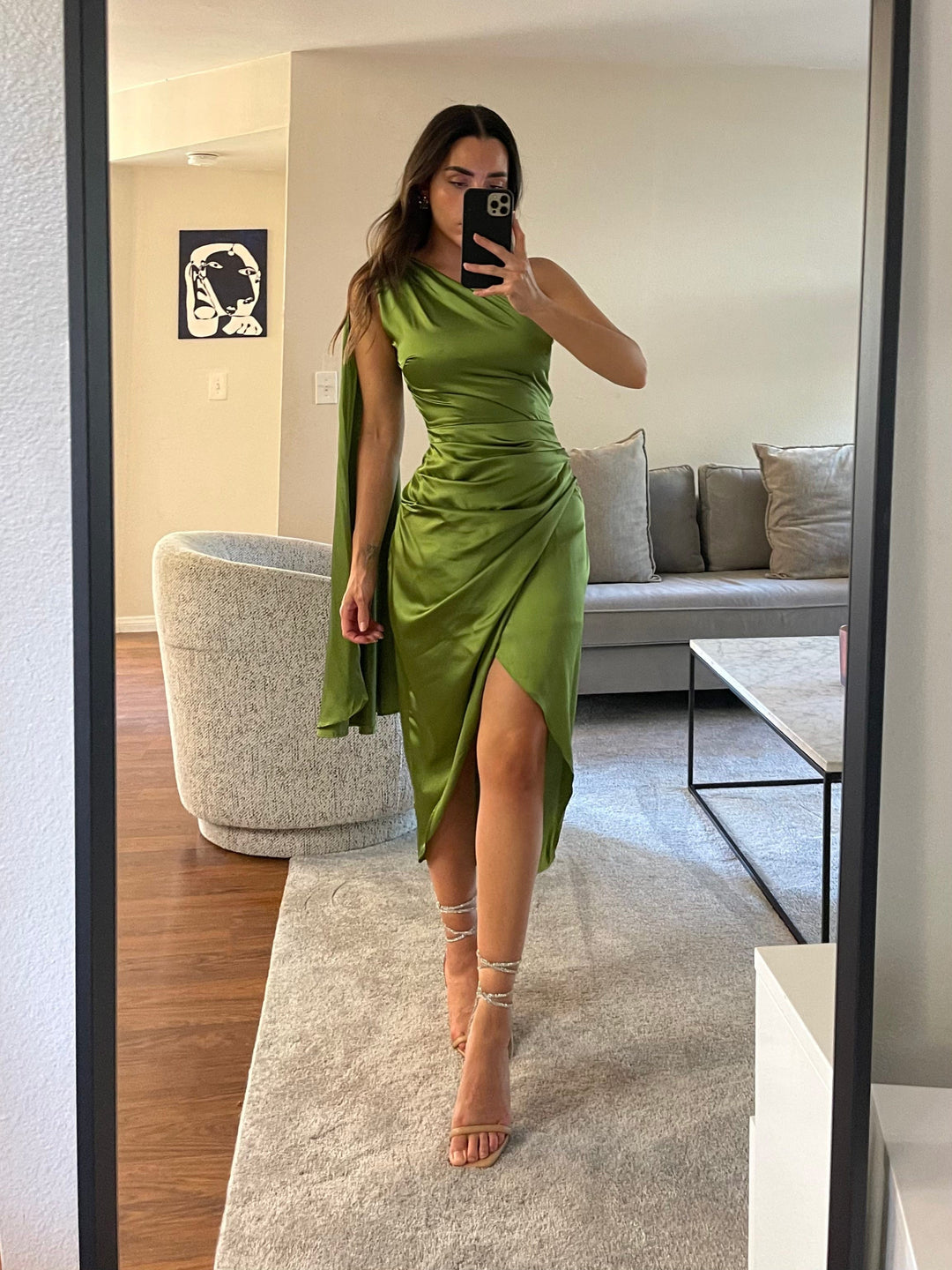 LAURA GREEN DRESS